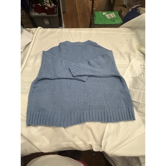 aerie Sweaters - Aerie Light Blue Sweater Size XL Soft Cozy Casual Knit Pullover Wool Blend